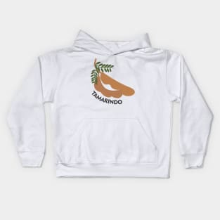 Tamarind Fruit Puerto Rico Caribbean Tropical Latino Food Kids Hoodie